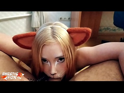 ❤️ Кіцуне ковтає член і кончить в рот Шлюхи на порно uk.analizatorkrovi.ru ❌
